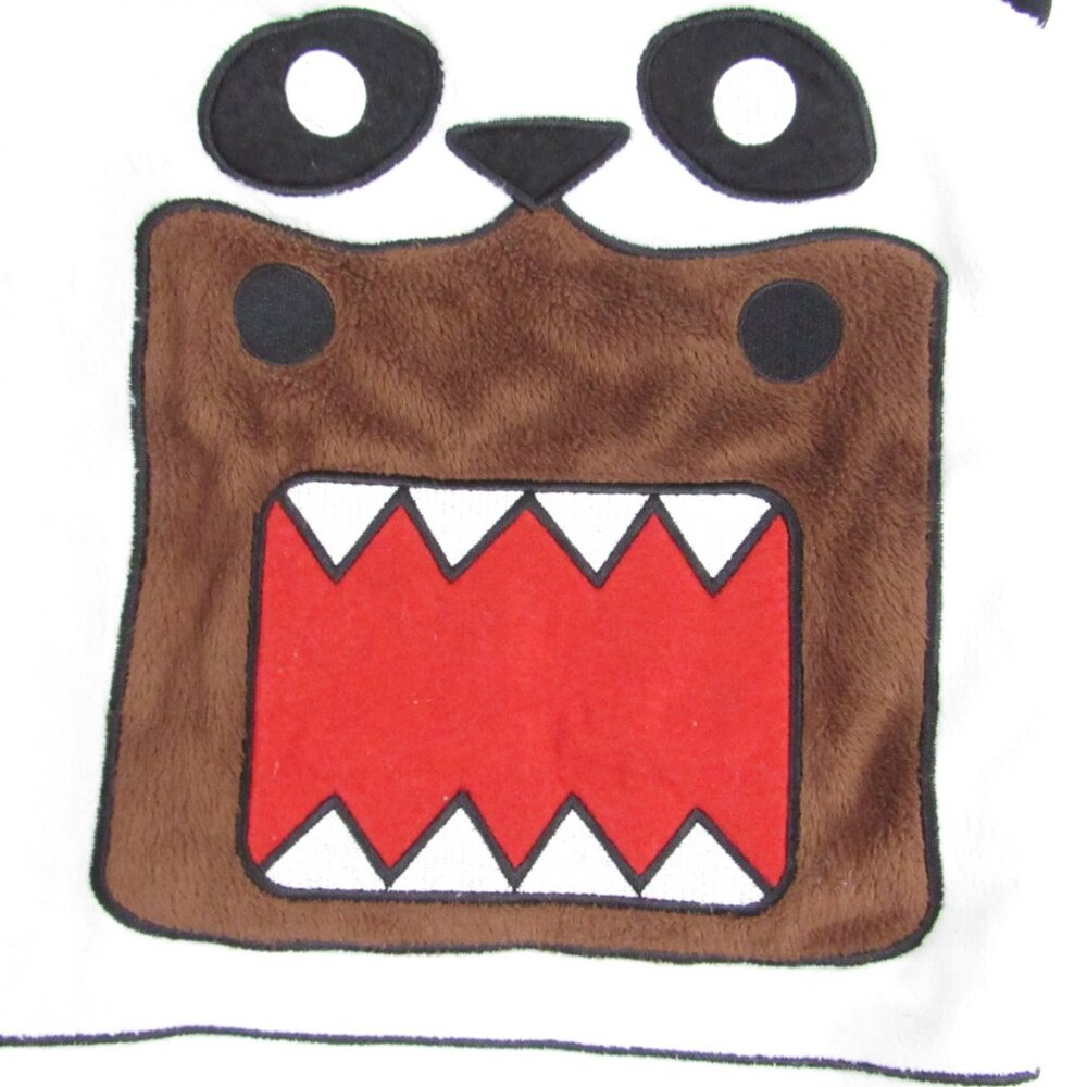 Domo Kun NHK-TYO 1998-2011 Panda Bear 13" Plush Backpack HTF Rare Adjustable - Picture 3 of 14